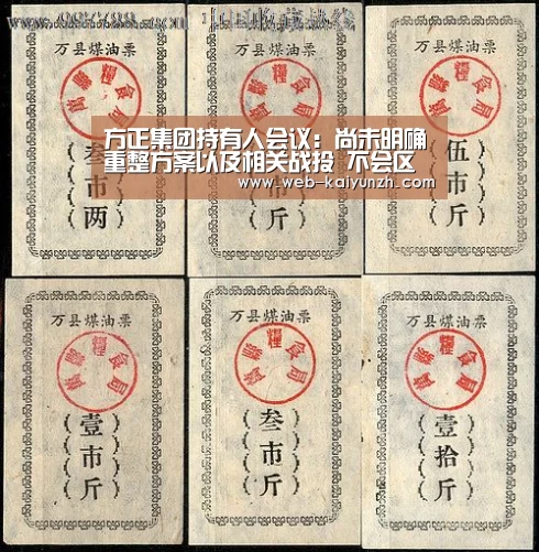 方正集团持有人会议:尚未明确重整方案以及相关战投 不会区别对待债权人|KAIYUN官网(图1) 开云体育